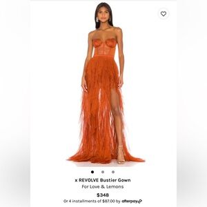 For Love and Lemons Bustier Gown